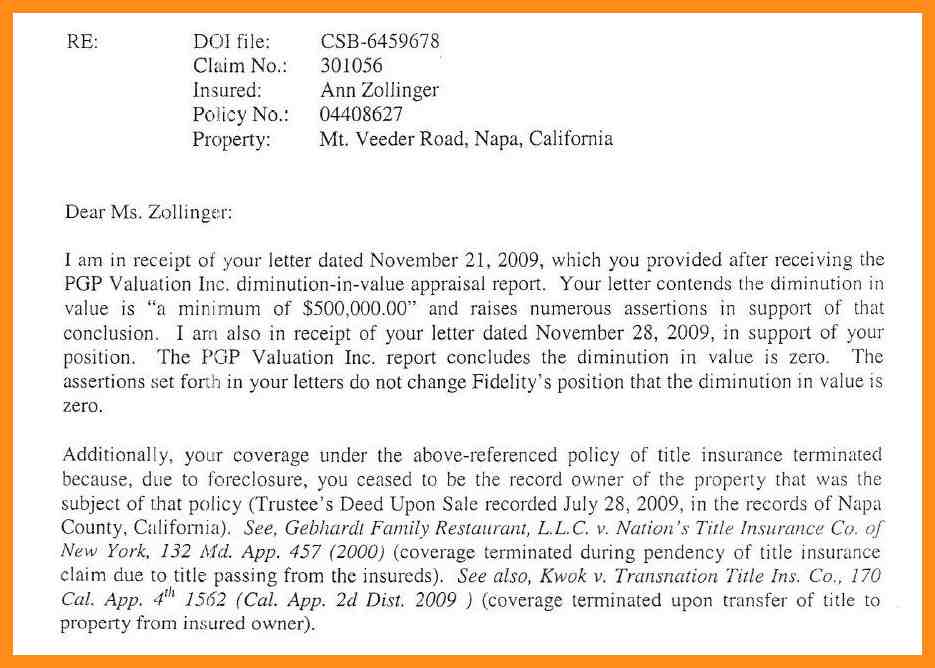 Sample Insurance Appeal Letter for no Authorization