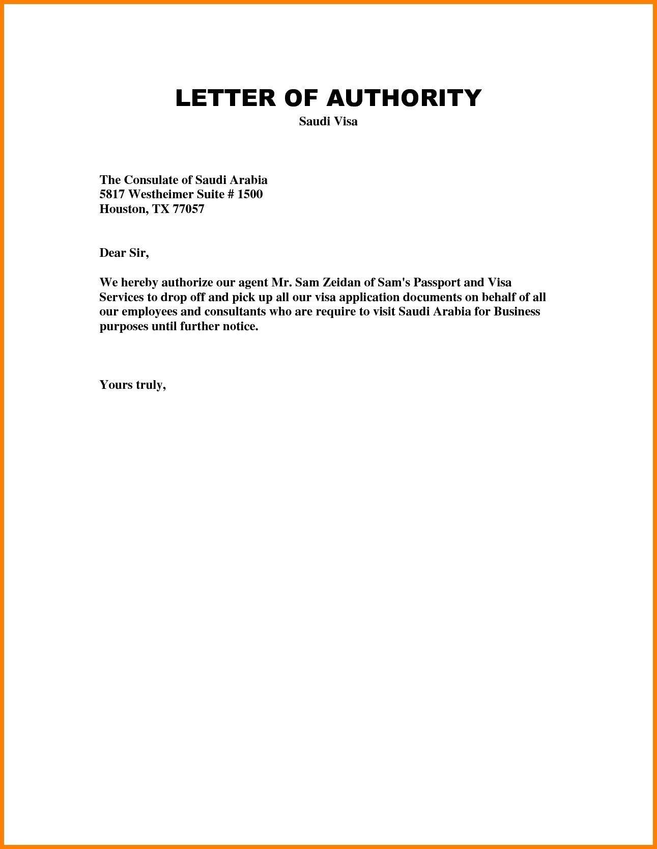 How to Write Authorization Letter to Bank on Behalf